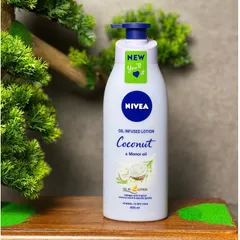 Dưỡng thể Nivea Oil Infused Lotion Coconut & Monoi Oil, dung tích 400 ml