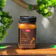 Mẫu mới Mật ong Manuka MGO 50+ Coles hộp 500g hàng Úc 649340