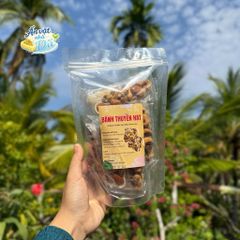 Bánh thuyền siêu hạt Ăn Vặt Nhà Dii, túi 250g.