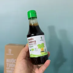 Nước tương ăn dặm, nước tương mật hoa dừa organic Sokfarm 200ml - Coconut Flower Aminos - hàng Việt. 649396