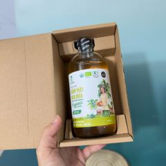 Giấm mật hoa dừa organic Sokfarm 500ml - Coconut Flower Vinegar - hàng Việt. 649395