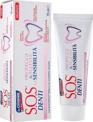 Kem đánh răng giảm ê buốt, chăm sóc răng nhạy cảm Dr Ciccarelli S.O.S DENTI Sensitivity Toothpaste 75ml chính hãng