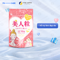 Viên Uống Dưỡng Trắng Da Fine Japan Hatomugi & Vitamin C - Hỗ Trợ Nâng Tone, Làm Đẹp Da Tự Nhiên