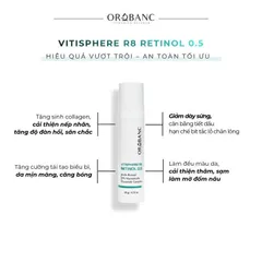 Retinol 0.5% Orobanc | VITISPHERE R8 RETINOL 0.5