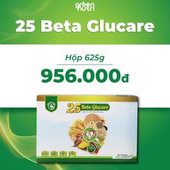 Sữa Hạt Ngũ Cốc 25 Beta Glucare - Hỗ Trợ Tiểu Đường, Chứa Beta Glucan, Thuần Chay - Hộp 625g (25 Gói)