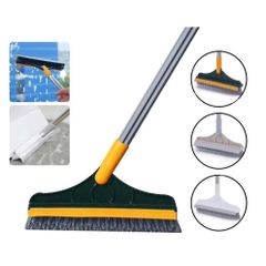 Chổi Cọ Sàn Đa Năng 2In 1 Thiết Kế Đầu Gạt Nước Thông Minh