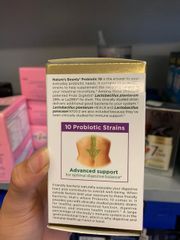 Hỗ trợ hệ tiêu hóa và đường ruột Nature’s Bounty Probiotic 10 70 viên