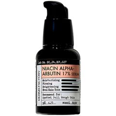DERMA FACTORY Niacin Alpha Arbutin Serum 17% chai 30ml