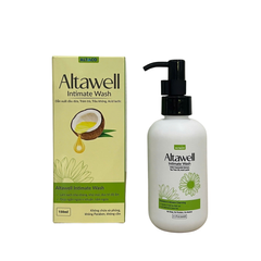 Dung dịch vệ sinh phụ nữ Altawell Intimate Wash - Chăm sóc vùng kín hàng ngày, giữ sạch sẽ và khô thoáng, ngăn ngừa viêm nhiễm, 150ml