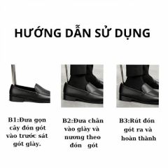 Đón Gót Giày Chất Liệu Sừng Trâu & Nhựa ABS , Nhỏ Gọn Có Móc Khóa Tiện Lợi Dễ Mang Theo và Trang Trí 649506