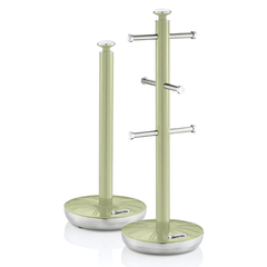 Cây treo cốc và dụng cụ để giấy đứng Swan Retro
