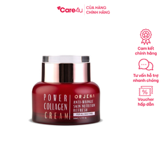 Kem Dưỡng Giảm Nếp Nhăn Orjena Power Collagen 50ML - Dưỡng Ẩm, Săn Chắc Da, Giúp Da Căng Bóng Tươi Trẻ