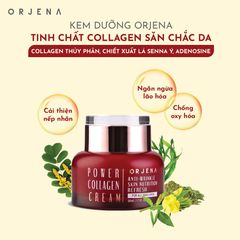 Kem Dưỡng Giảm Nếp Nhăn Orjena Power Collagen 50ML - Dưỡng Ẩm, Săn Chắc Da, Giúp Da Căng Bóng Tươi Trẻ