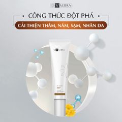 Kem dưỡng Vxebra - Giúp: dưỡng ẩm, làm mềm da. Giúp làm mờ vết: thâm, nám, sạm, nhăn da, cho làn da mềm mịn, đều màu và tươi sáng hơn. Góp phần giúp ngăn ngừa các dấu hiệu của lão hóa sớm trên da.
