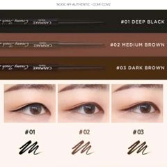 Chì kẻ mắt lâu trôi chống nước Canmake Creamy Touch Liner