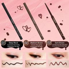 Chì kẻ mắt lâu trôi chống nước Canmake Creamy Touch Liner 649559