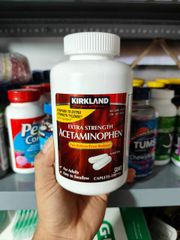 Viên giảm đau Kirkland Extra Strength Acetaminophen 500 viên của Mỹ