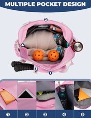 {Order giao 25/4} Túi Pickleball đa năng cao cấp hãng DEERFAMY ( hàng Amazon)