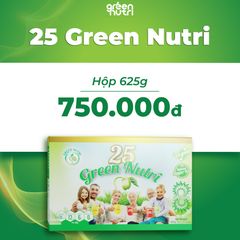Sữa Hạt Ngũ Cốc 25 Green Nutri 625g - Thức Uống Thuần Chay Từ Hạt, Tốt Cho Tiêu Hóa, Lành Mạnh Cho Mọi Đối Tượng