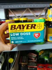 Viên giảm đau và ngăn ngừa nhồi máu cơ tim Bayer Low Dose Aspirin 81mg 365 viên