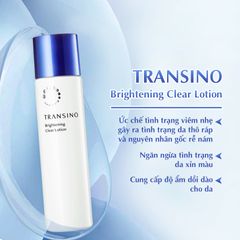 Nước hoa hồng dưỡng trắng da Transino Nhật Bản 150ml (Bản Mới)