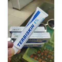Kem bôi da TerBiskin 1% tub 15g dùng cho Da bị nấm ,lang ben , hắc lào,nấm toàn thân