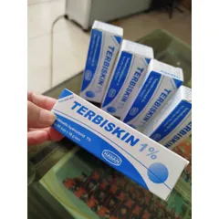 Kem bôi da TerBiskin 1% tub 15g dùng cho Da bị nấm ,lang ben , hắc lào,nấm toàn thân