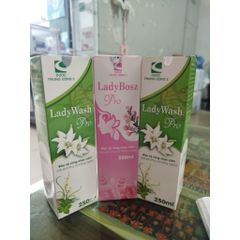 Dung dịch vệ sinh phụ nữ LaDy_ Bosz Pro(mẫu mới)chai 250ml bảo vệ vùng nhạy cảm dùng vệ sinh hằng ngày