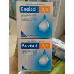 Bù nước và điện giải Bezisol 2.5 hộp 30 gói vị Dừa