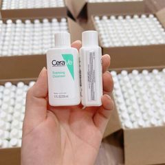 Sữa Rửa Mặt Cerave Foaming Cleanser Mini 30ml – làm sạch dịu nhẹ