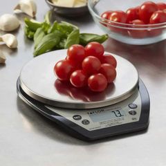 Cân Điện Tử, Taylor (Mỹ), Thực Phẩm Lỏng/Khô 5kg, Hiển Thị Digital, Măt Inox