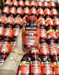Viên Uống Dầu Nhuyễn Thể Omega 3 Krill Oil 500mg 180 viên