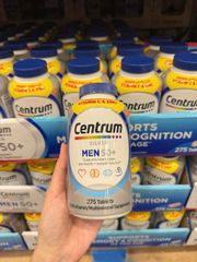 vitamin tổng hợp dành cho nam trên 50 tuổi centrum men 275 viên