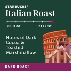 Cà phê Starbucks rang xay sẵn 100% Arabica Italian 340g [Hàng Mỹ]