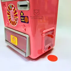 Đồ chơi máy bán nước tự động cho bé kèm xu và lon nước mini giúp bé tăng kỹ năng vận động tinh