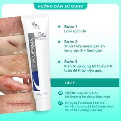 Gel Hỗ Trợ Làm Mờ Thâm Sẹo Fixderma Scar Gel 7ml