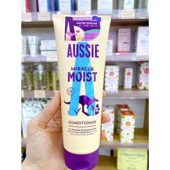 Dầu xả Aussie giúp dưỡng ẩm làm mềm mượt tóc khô xơ, giúp tóc bồng bềnh Miracle Shampoo Moist 300ml 647673