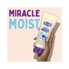 Dầu xả Aussie giúp dưỡng ẩm làm mềm mượt tóc khô xơ, giúp tóc bồng bềnh Miracle Shampoo Moist 300ml 647673