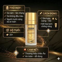 Tinh Chất Làm Mờ Thâm Nám Và Tàn Nhang Isdinceutics Melaclear Advanced 30ml - Giải Pháp Làm Sáng Da, Đều Màu Da, Dưỡng Ẩm Mịn Màng