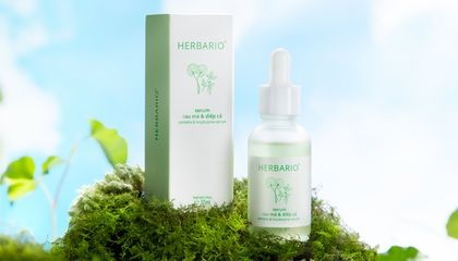 Serum Rau má và Diếp cá Herbario 30ml sạch mụn, thuần chay VN