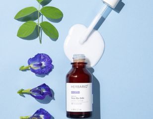 Serum hoa đậu biếc Herbario 30ml tái tạo, cấp ẩm da thuần chay