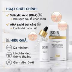 Serum Tái Tạo Da ISDIN ISDINCEUTICS Salicylic Renewal 30ml - Giúp Làm Sáng Da, Mờ Vết Thâm và Ngừa Mụn Hiệu Quả