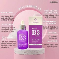 Serum B3 Niacinamide Vicderma 50ml [Hàng nhập khẩu]
