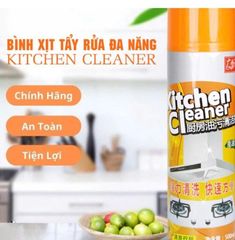 Chai xịt vệ sinh nhà bếp đa năng KITCHEN Cleaner 500ml