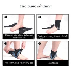 Băng quấn bảo vệ mắt cá chân băng quấn cổ chân LI-NING giúp bảo vệ khớp phục hồi chấn thương LDEU157