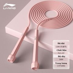 Dây Nhảy Thể Dục Trẻ Em Người Lớn Hadi Lining Dây Nhảy Cao Cấp Mã  LJSP333