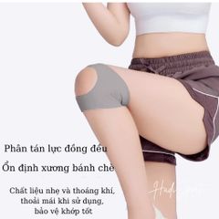 Bó gối thể thao LINING mỏng nhẹ bảo vệ khớp gối, hỗ trợ phục hồi chấn thương khớp gối mã LDEU264