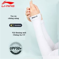 Găng Tay Chống Nắng Lining Mỏng Mát Chống Tia Cực Tím UPF50+ Ống tay thể thao Ống tay Pickleball