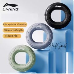 Vòng silicon tập cơ tay LINING cao cấp silicon nguyên khối giúp luyện tập sức mạnh ngón tay LJSU344