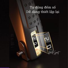 Kìm bóp tay có đếm số Li-Ning kìm bóp luyện cơ tay có thể điều chỉnh lực từ 5-60kg mã  LJSP330